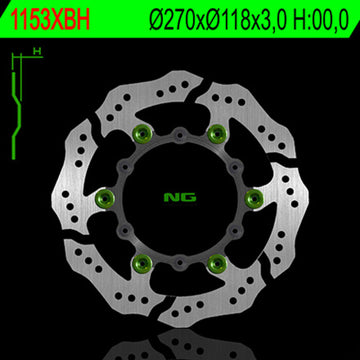 Yamaha Yz 450 [NG BRAKE DISC] - Disque de frein flottant Wave