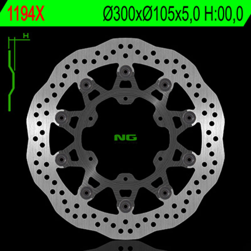 Bmw F 800 Gs Adventure [NG BRAKE DISC] - Disque de frein flottant Wave