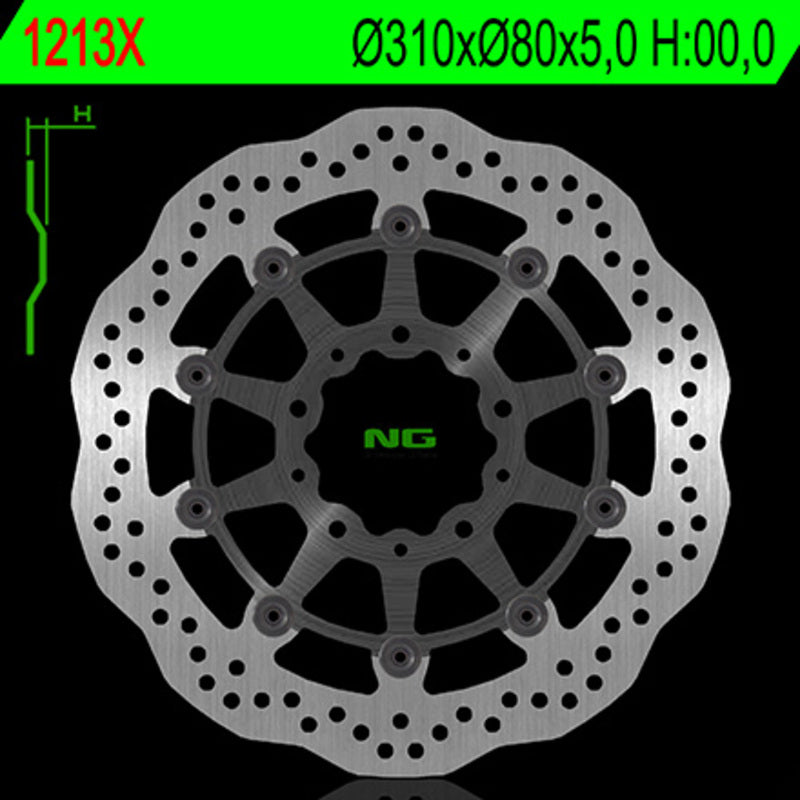 Kawasaki Versys 1100 [NG BRAKE DISC] - Disque de frein flottant Wave
