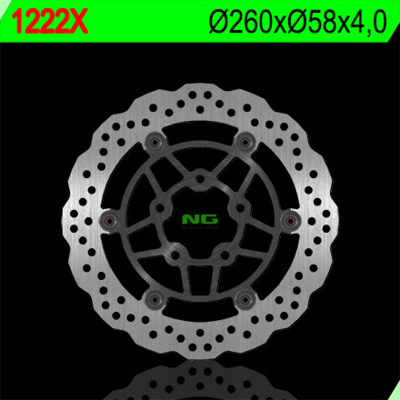 Kawasaki J 300 [NG BRAKE DISC] - Disque de frein flottant Wave