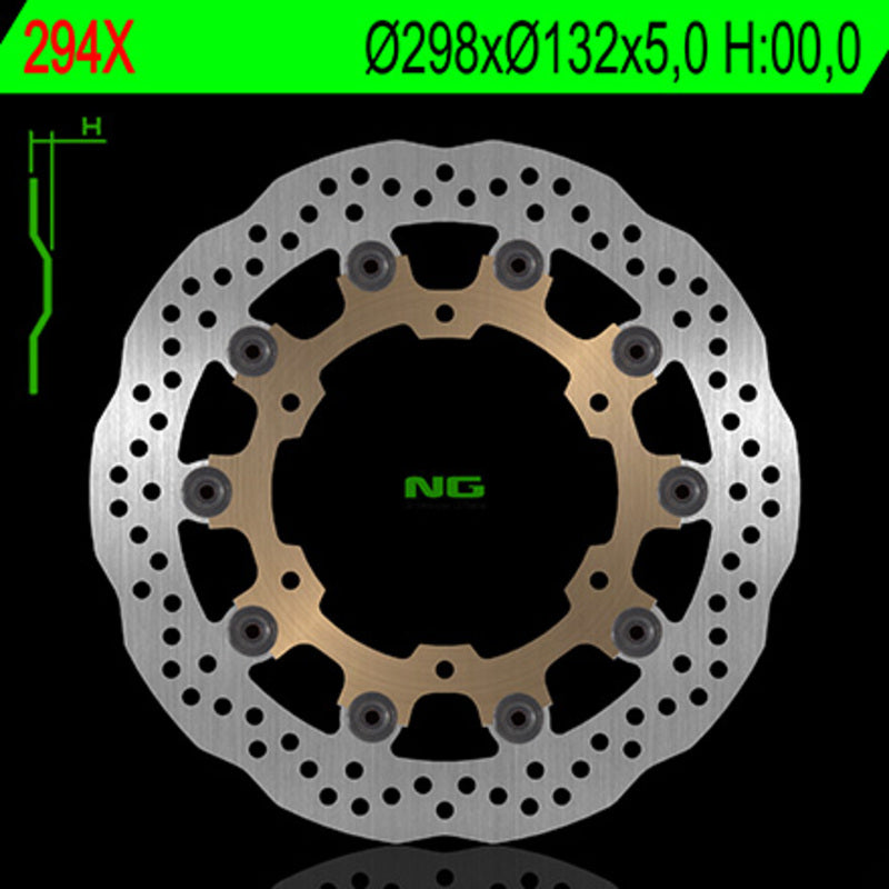 Yamaha Xvs 950 [NG BRAKE DISC] - Disque de frein flottant Wave