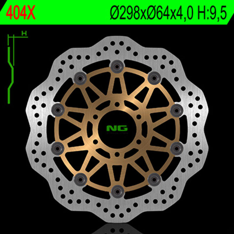 Aprilia Rst 1000 [NG BRAKE DISC] - Disque de frein flottant Wave