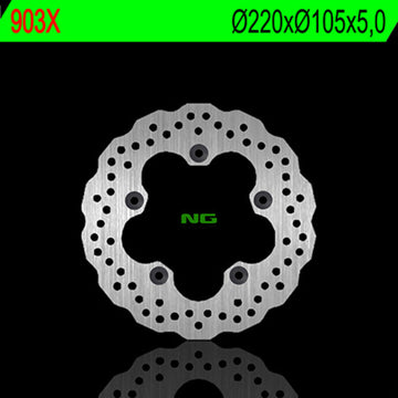 Yamaha Yzf R6 [NG BRAKE DISC] - Disque de frein rigide Wave