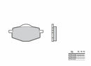 Yamaha TT 600 [Brembo] - plaquettes de frein-1
