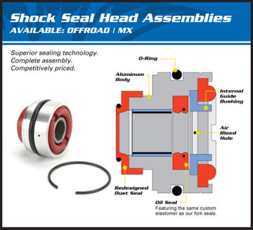 Ktm Sx 250 [TOUTES BILLES] - JOINT DE TIGE D'AMORTISSEUR TOUTES BILLES POUR KTM