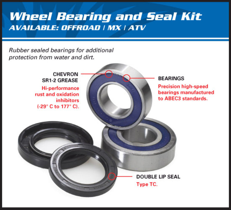Indian Chief Dark Horse Chdh [All Balls] - Rad bearing kit at the front