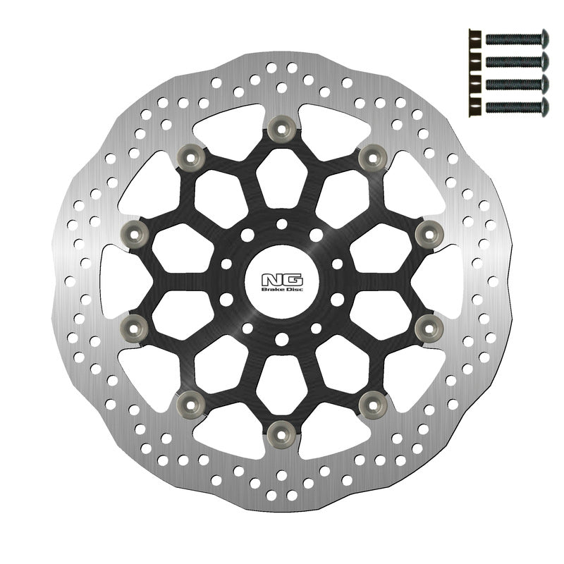 Ktm Duke 790 [NG BRAKE DISC] - Brake disc kit Wave floating oversize