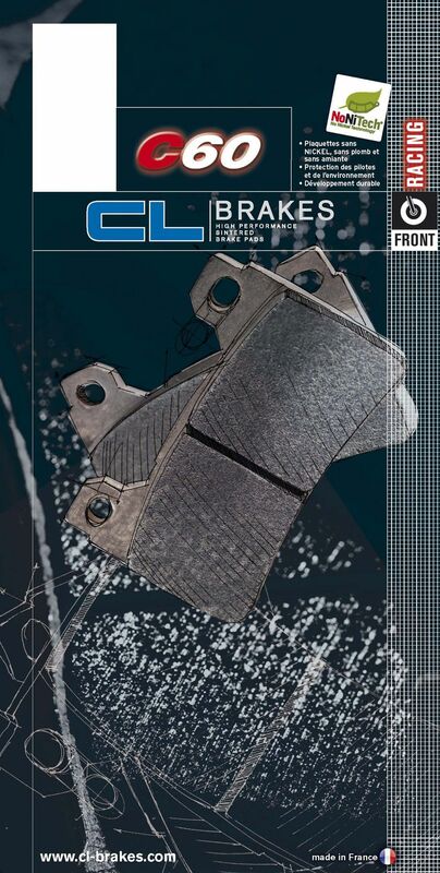 Aprilia Rs 660 [CL BRAKES] - Racing sintered metal brake pads - 1232C60