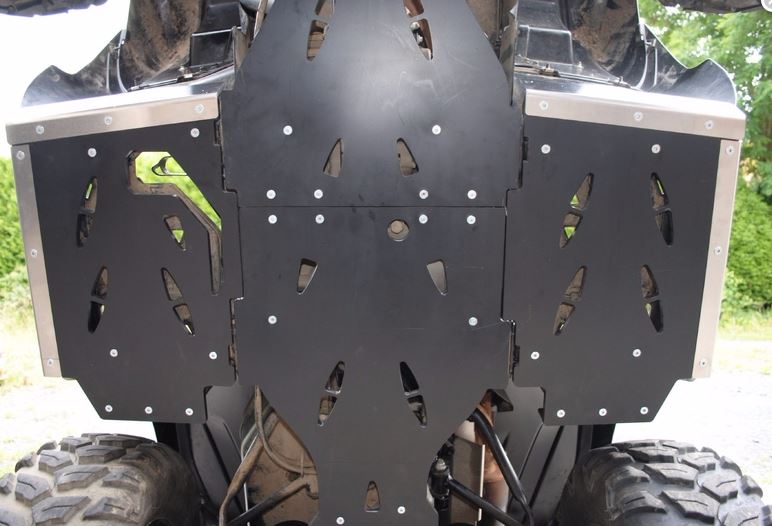 Kawasaki KVF 750 Brute Force I 4 WD (KVF 750 L) [2012] - Trittstufenschutz - HDPE 10 mm Kawasaki Brut Force 750