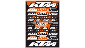 KTM ER 600 LC4 [Blackbird] - Kit d'autocollant Universal