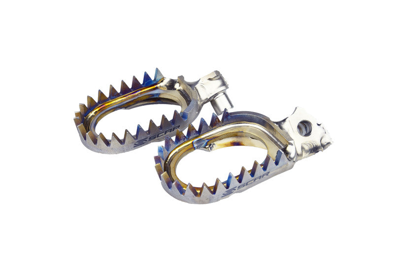 Yamaha Ténéré 700 World Rai [SCAR] - self-cleaning titanium footrests