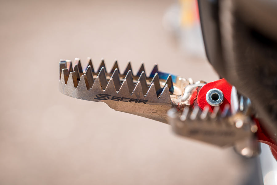 GAS GAS MC 125 [2021-2023] - Titanium Fußrasten Gripper