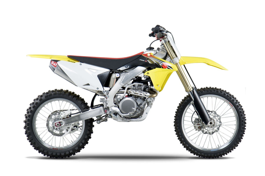 SUZUKI RM Z 450 [2008-2017] - Ersatz-Schalldämpfer Yoshimura USA RS4 Edelstahl/Alu Carbon-Endkappe Suzuki RM-Z450