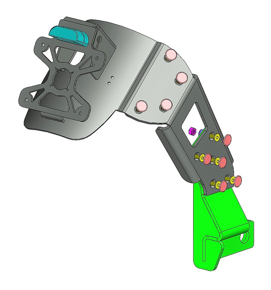 Honda CBR 650 F RC74 [2014-2016] - NUMBER HOLDER ACCESS DESIGN HONDA CB650F