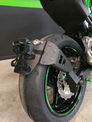 Kawasaki Z Electric [ACCESS DESIGN] - support de plaque d'immatriculation à hauteur de roue noir Kawasaki Z900