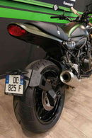 Kawasaki Z 900 Rs Se [ACCESS DESIGN] - support de plaque d'immatriculation à hauteur de roue noir Kawasaki Z900RS