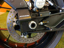 Ktm Duke 790 [ACCESS DESIGN] - Support de plaque d'immatriculation à hauteur de roue noir KTM Duke 790/890