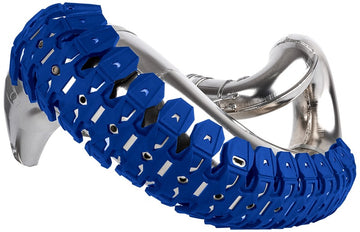 Ktm 620 Adventure [POLISPORT] - Armadillo exhaust protector blue