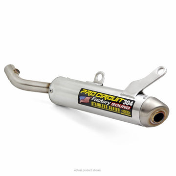 FANTIC XX 250 [2024-2026] - 304 2-Takter-Schalldämpfer, gebürstetes Aluminium