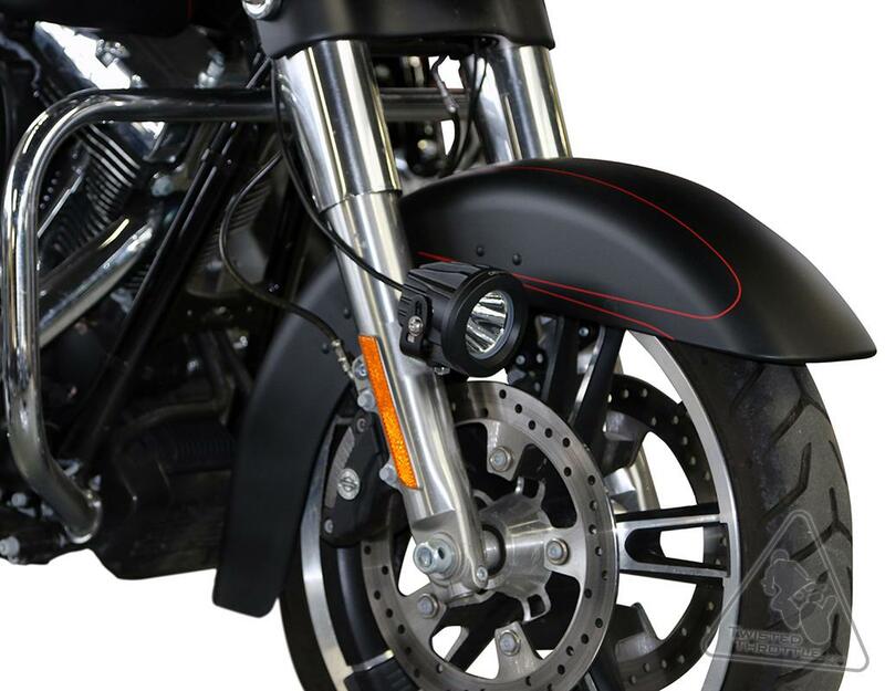 Harley Davidson Fxdwg [DENALI] - Support d'éclairage garde-boue Harley Davidson