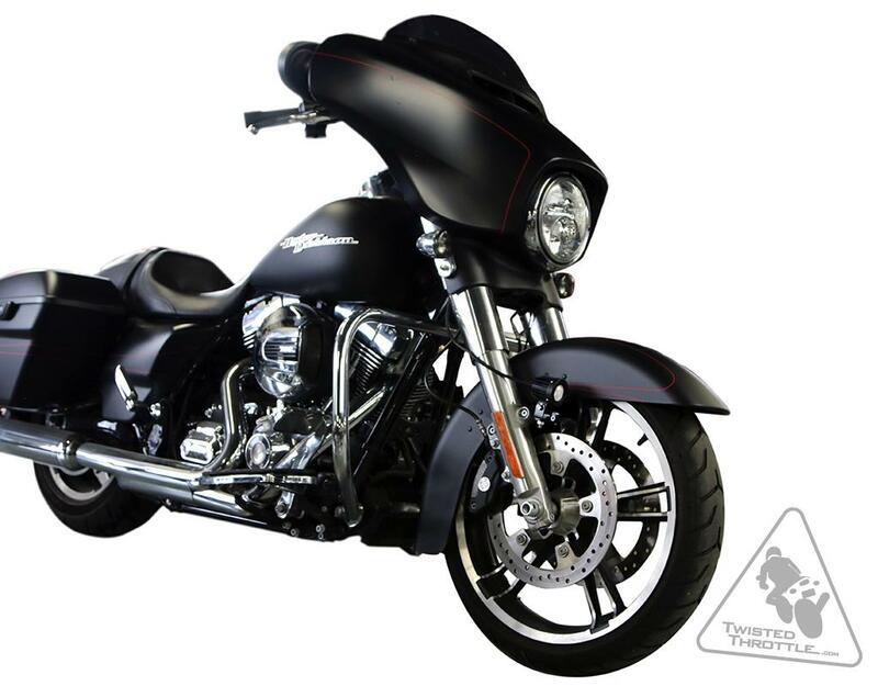 Harley Davidson Fxdwg [DENALI] - Support d'éclairage garde-boue Harley Davidson