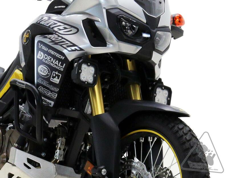 Honda Crf 1000 Africa Twin [DENALI] - Support éclairage Honda CRF1000L