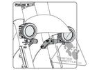 Yamaha Xvs 950 A Midnight S [DENALI] - Support éclairage Kawasaki Vulcan/Yamaha Star Cruisers