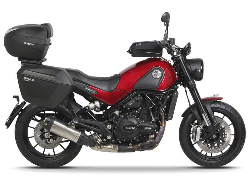Benelli Leoncino 500 [SHAD] - Side bag holder Café Racer Benelli i