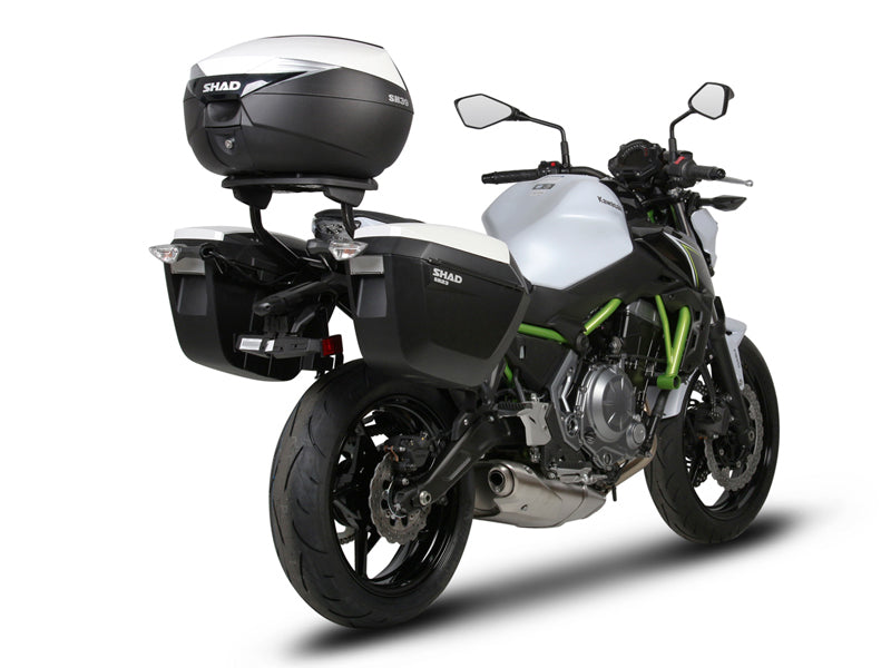 Kawasaki Ninja 650 [SHAD] - Système de montage 3P (côté) - Kawasaki