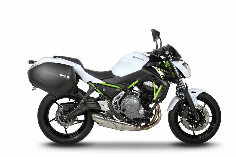 Kawasaki Ninja 650 [SHAD] - Système de montage 3P (côté) - Kawasaki
