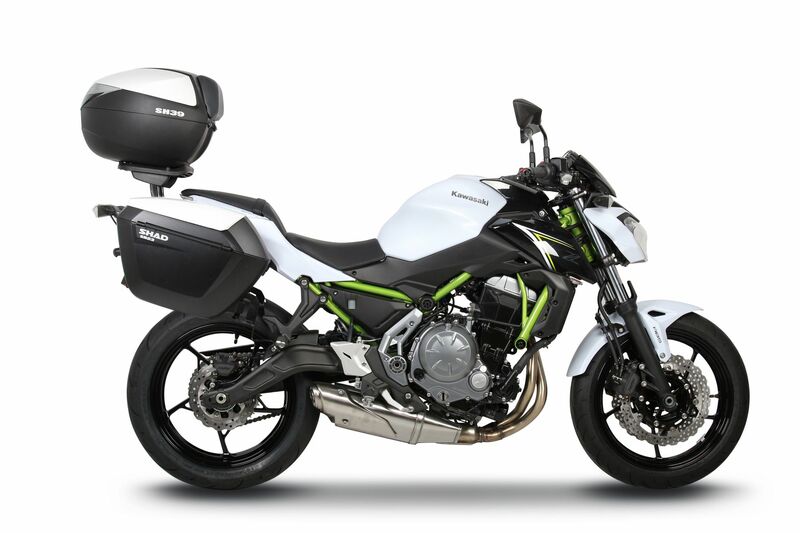 Kawasaki Ninja 650 [SHAD] - Système de montage 3P (côté) - Kawasaki