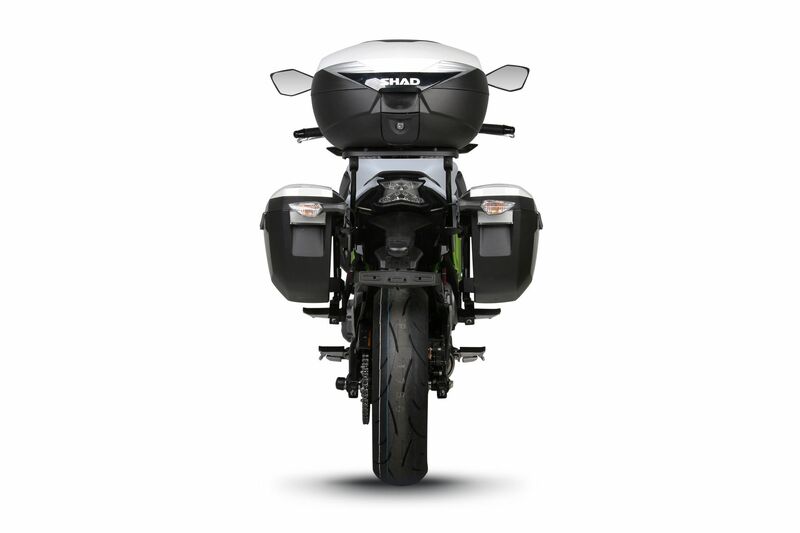 Kawasaki Ninja 650 [SHAD] - Système de montage 3P (côté) - Kawasaki
