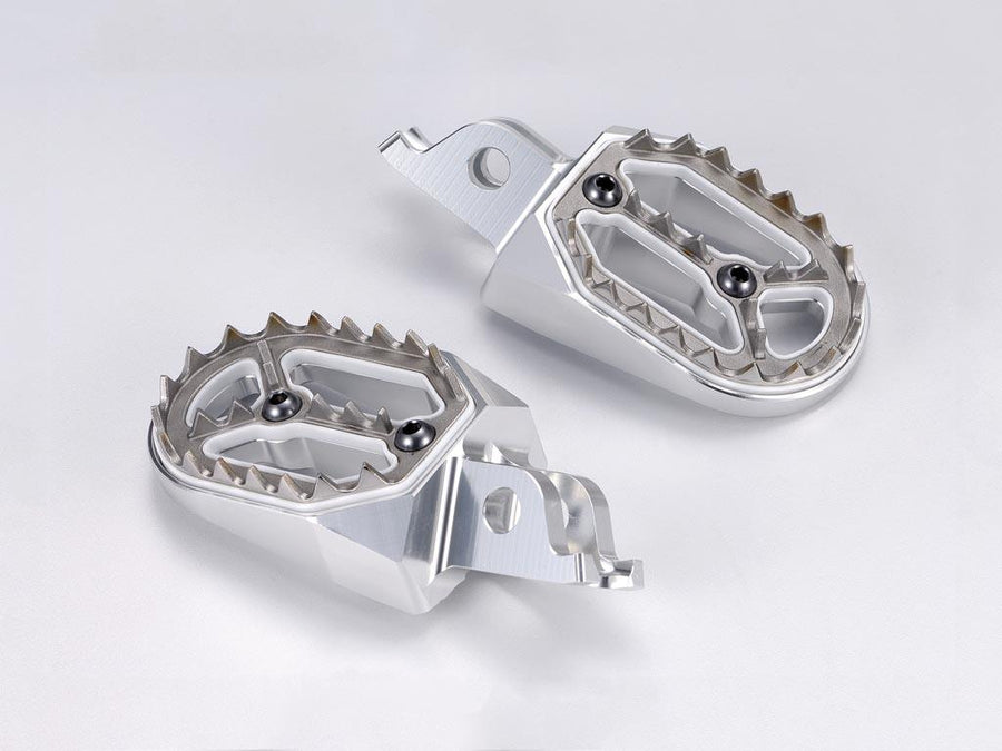 Suzuki RM-Z 450 [2008-2009] - BIHR Evolution Fußrasten silber