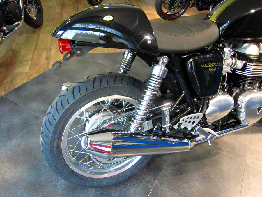 Triumph Scrambler 865 [2009] - Kennzeichenhalter Radlauf schwarz Triumph Bonneville 900