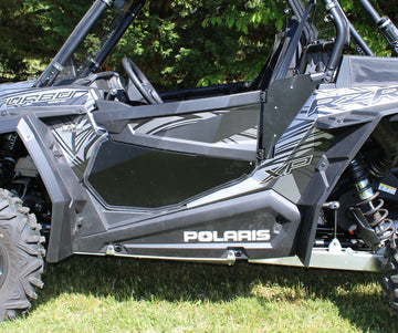 Polaris RZR 1000 XP Turbo EPS [2016-2017] - Aluminium Türverkleidungen unten - Schwarz Polaris RZR1000