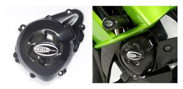 Kawasaki Z 1000 SX ABS ZX1000W [2019] - Left Crankcase Cover Protection Black Kawasaki Z1000/SX