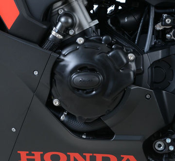 Honda CBR 1000 RR FIREBLADE SP2 ABS SC77 [2017-2019] - Protecteur de couvercle de carter gauche Race Series noir Honda CBR1000RR