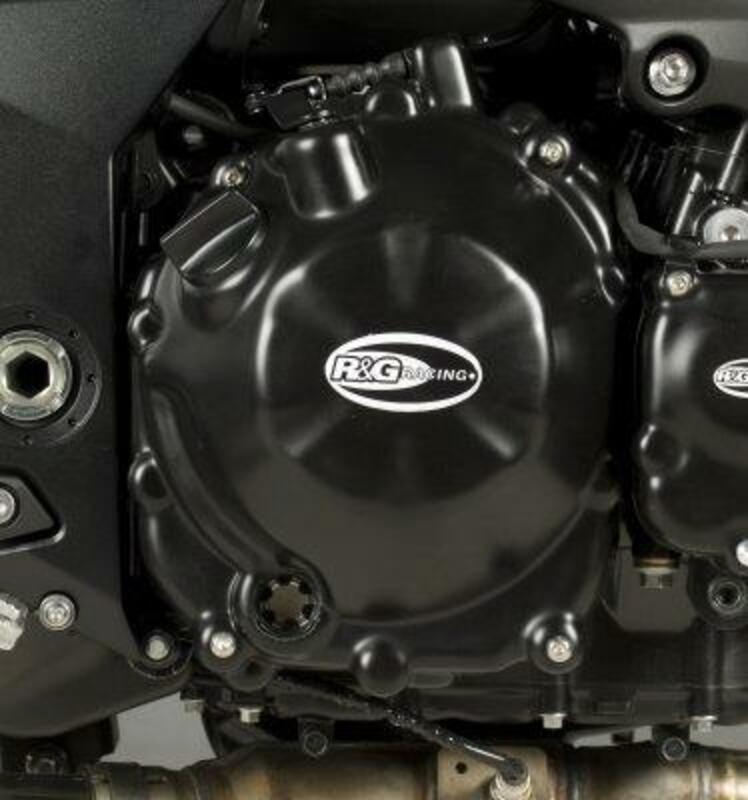 Kawasaki Z 750 R ABS Z750P [2011-2012] - (Embrayage) Protecteur de couvercle de carter droit noir Kawasaki Z750