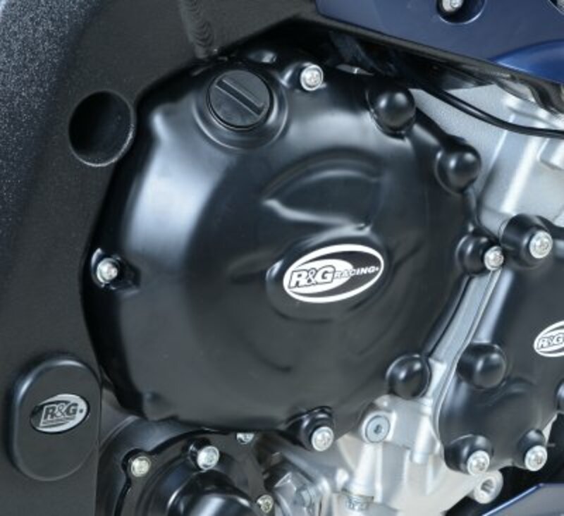 Bmw S 1000 R ABS 0D02 [2014-2016] - Engine case cover protection set black BMW HP4/S1000R/RR