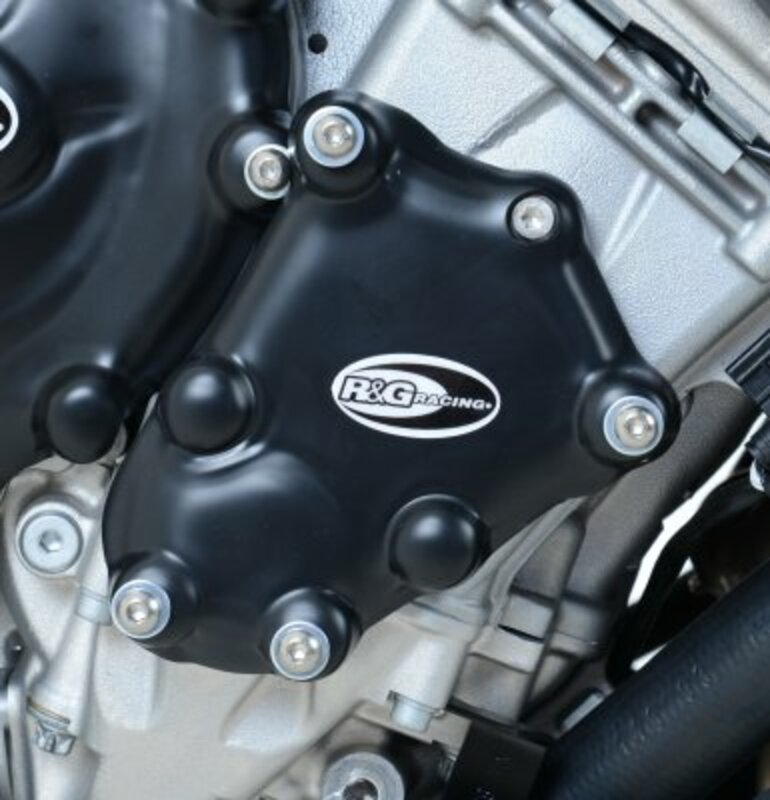Bmw S 1000 R ABS 0D02 [2014-2016] - Engine case cover protection set black BMW HP4/S1000R/RR