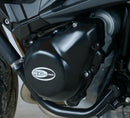 Kawasaki Z 800 E VERSION SPECIAL EDITION Z800E [2016] - Cache de protection de carter gauche noir Kawasaki Z800