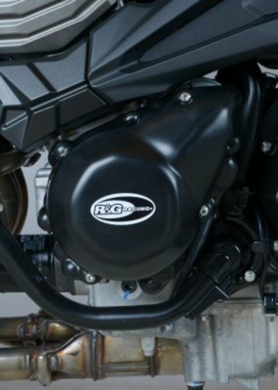 Kawasaki Z 800 E VERSION SPECIAL EDITION Z800E [2016] - Cache de protection de carter gauche noir Kawasaki Z800