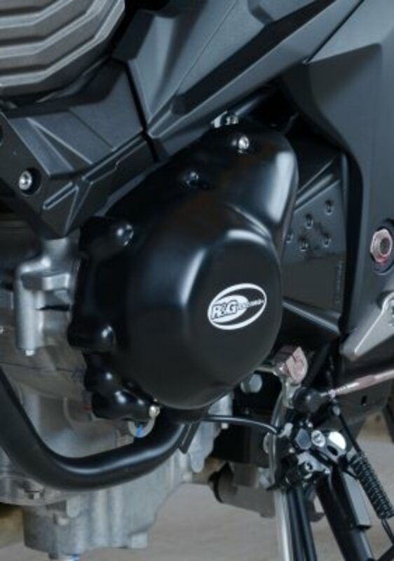 Kawasaki Z 800 E VERSION ABS SPECIAL EDITION Z800F [2016] - Cache de protection de carter gauche noir Kawasaki Z800