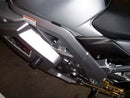 Suzuki SV 650 S ABS [2007-2012] - Aero-Crash-Protektoren (Schwingenlagerung) Schwarz Suzuki SV650 Full Faired