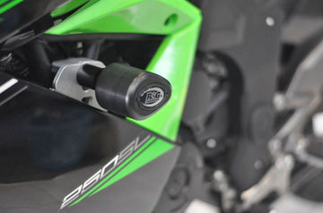 Kawasaki Ninja 125 ABS (BX 125 A) [2019-2023] - Aero Sturzpads schwarz Kawasaki Ninja 250SL