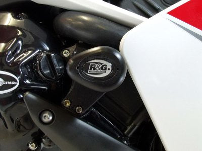Yamaha YZF-R 1 (RN 19) [2007-2008] - Obere Aero-Crash-Protektoren Schwarz Yamaha YZF-R1