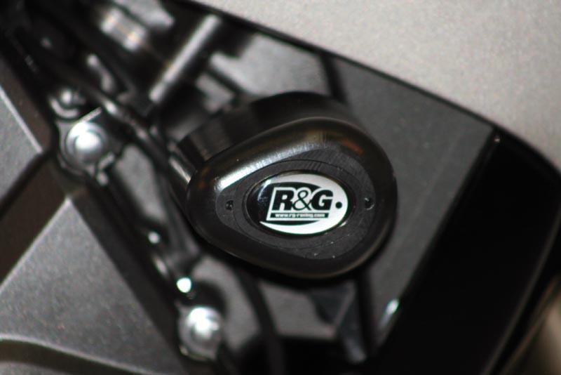 Honda CBR 600 RR PC40 [2007-2008] - Aero-Crash-Protektoren Schwarz Honda CBR600RR
