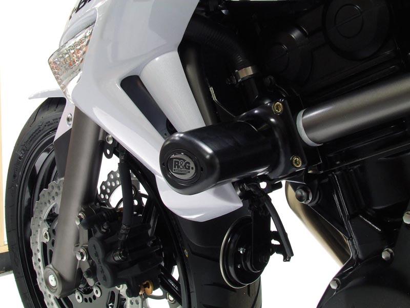 Kawasaki ER-6 F (EX 650 C) [2009-2011] - Aero-Crash-Protektoren Schwarz Kawasaki ER-6 N