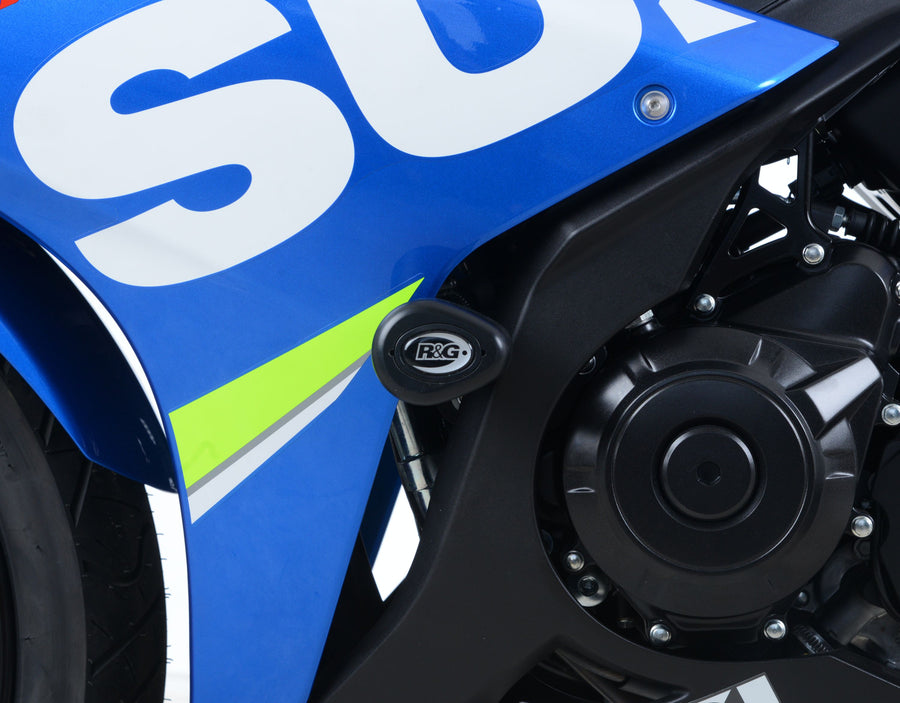 Suzuki DL 250 V-STROM ABS [2018-2021] - Aero crash pads black (with hole cover) Suzuki GSX250R