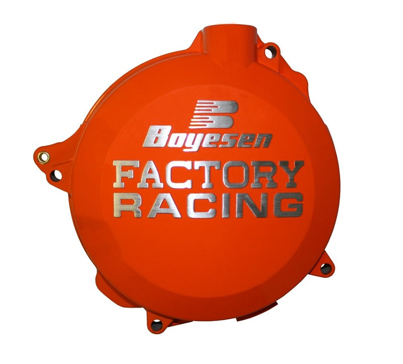 Husqvarna Te 125 [BOYESEN] - Cache d'embrayage Factory Racing orange KTM EXC125/200